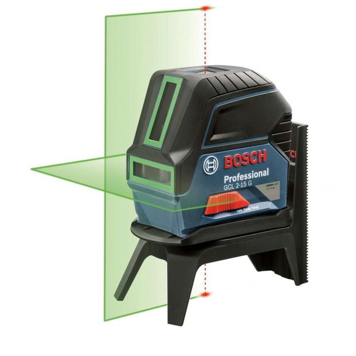 BOSCH - GCL 2-15G + RM1 Nivela laser multifunctionala 15m ±0.3mm/m ±4° raza verde + suport [0601066J00]