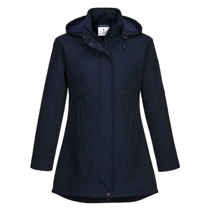 PORTWEST - Jacheta dama Softshell Carla, bleumarin, mas. L [TK42NAR-L]