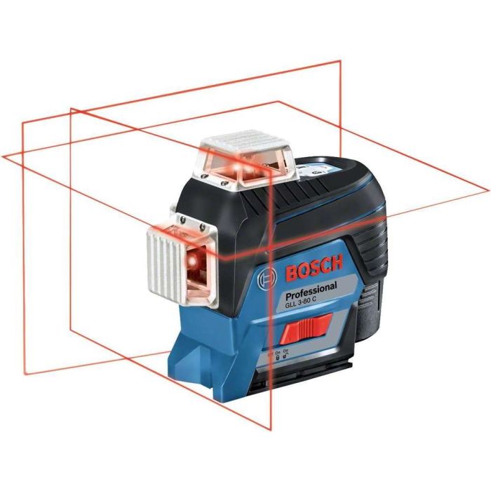 BOSCH - GLL 3-80 C + BT 150 Nivela laser cu linii 80m + stativ [0601063R01]