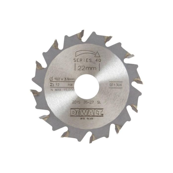 DeWALT - Panza fierastrau circular pentru lemn 102x22mm, 12 dinti [DT1306-QZ]