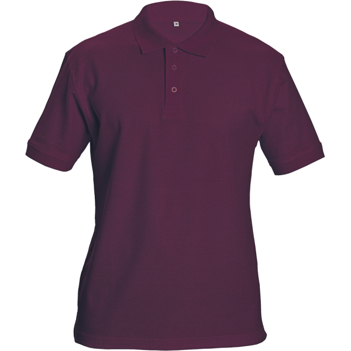 CERVA - Tricou polo DHANU, visiniu, mas. M [0305002227002]