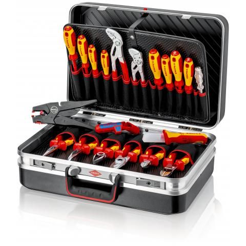 KNIPEX - Trusa 20 piese pentru electricieni ABS, VDE [002120]