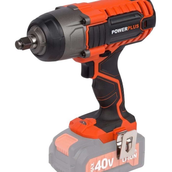 POWER PLUS - Masina de insurubat cu impact 350Nm, Hex 1/4", 40V, fara acumulator si incarcator [POWDP2040]