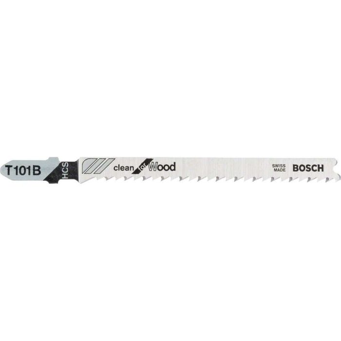 BOSCH - Panza fierastrau vertical T 101 B, 74/2.7mm pentru lemn, 5 bucati [2608630030]