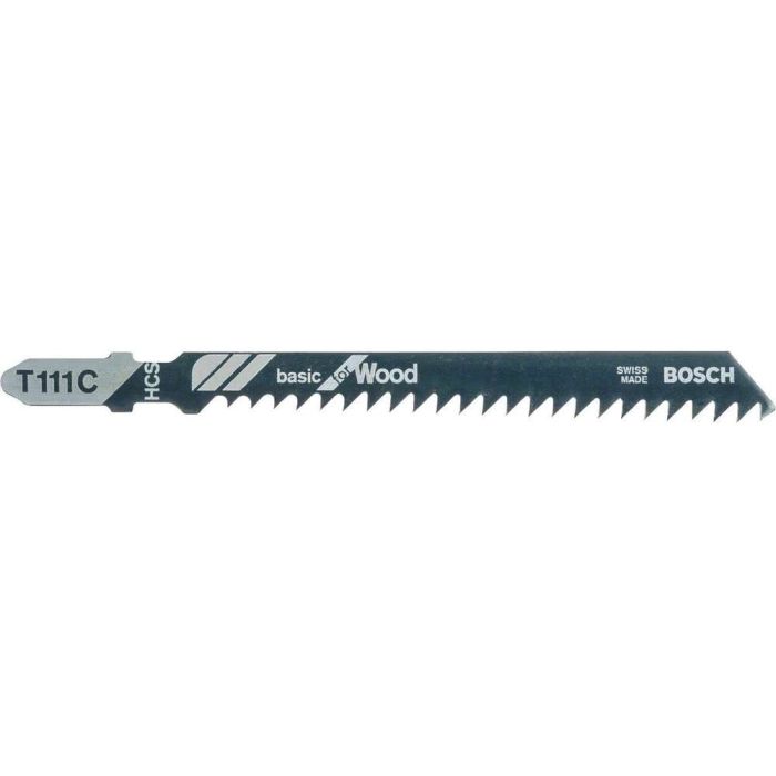 BOSCH - Panza fierastrau vertical T 111 C, 74/3mm pentru lemn, 5 bucati [2608630033]