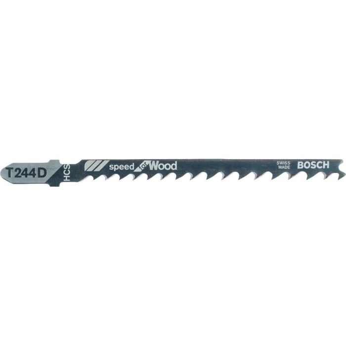 BOSCH - Panza fierastrau vertical T 244 D, 74/5.2mm pentru lemn, 5 bucati [2608630058]