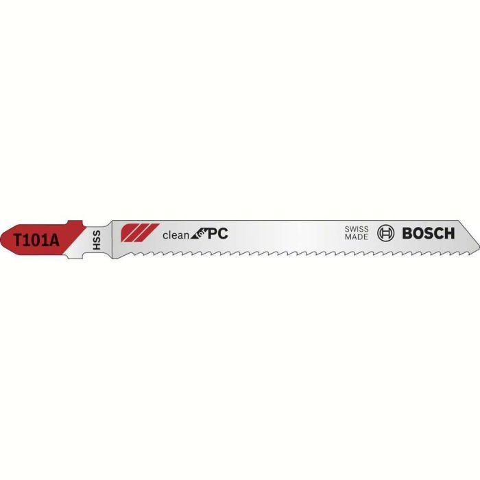 BOSCH - Panza fierastrau vertical T 101 A, 74/2mm pentru plastic, 5 bucati [2608631010]