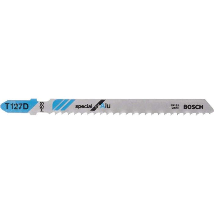 BOSCH - Panza fierastrau vertical T 127 D, 74/3mm pentru aluminiu, 5 bucati [2608631017]