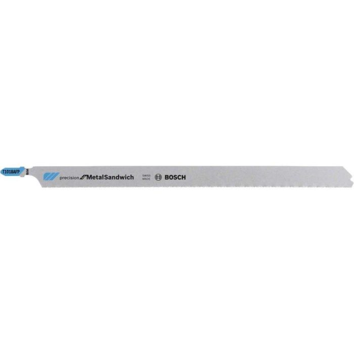 BOSCH - Panza fierastrau vertical T 1018 AFP, 220/1.1mm pentru metal, 3 bucati [2608636793]