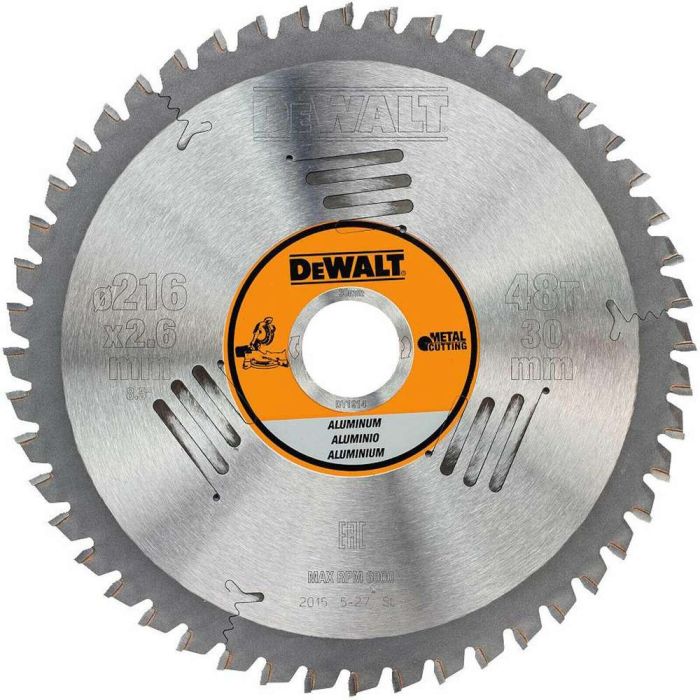 DeWALT - Panza fierastrau circular pentru metal 216x30mm, 48 dinti [DT1914-QZ]