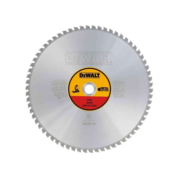 DeWALT - Panza fierastrau circular pentru metal  355x25.4mm, 66 dinti [DT1926-QZ]