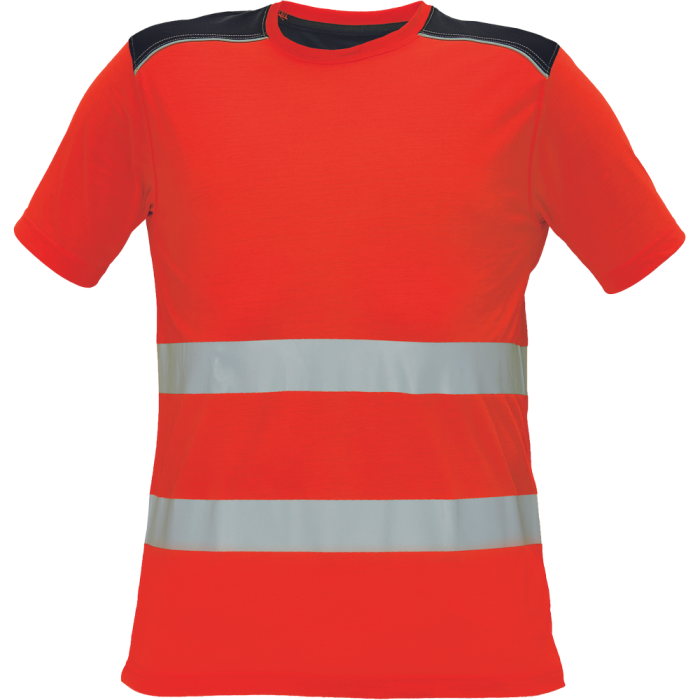 CERVA - Tricou KNOXFIELD HV rosu, mas. 3XL [0304011120006]