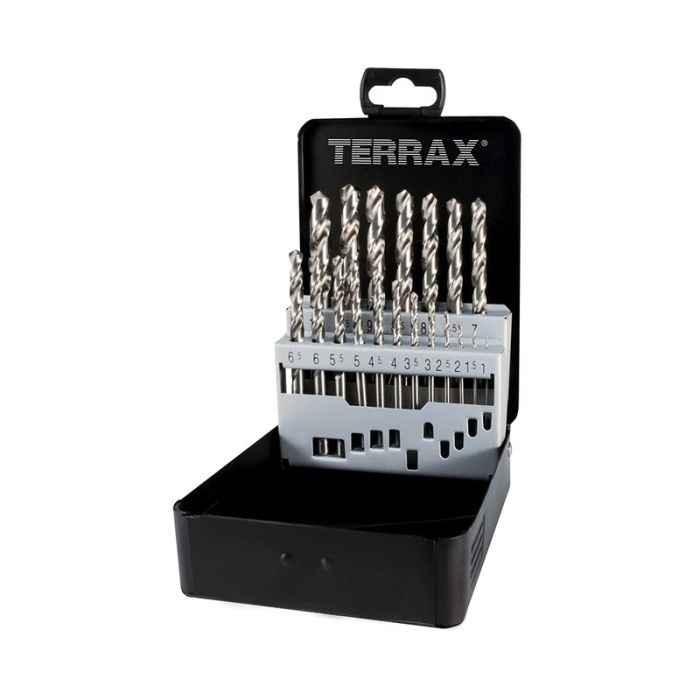 Ruko - Set 19 burghie metal Ø 1-10 mm Terrax cutie metal [A214214]