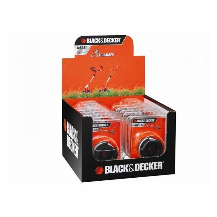 Black+Decker - Bobina pentru trimmer - Set 12 bucati [A6481RTS-XJ]