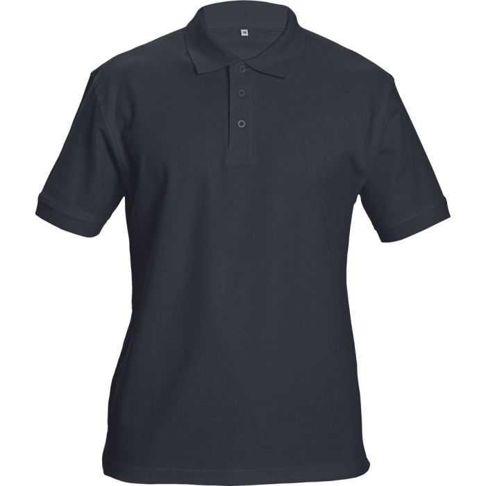 CERVA - Tricou polo DHANU, negru, mas. 3XL [0305002260006]