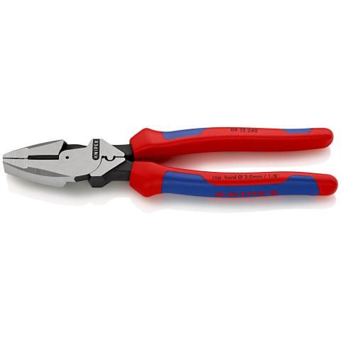 KNIPEX - Cleste combinat pentru taiat cabluri Lineman 240 mm [0912240]