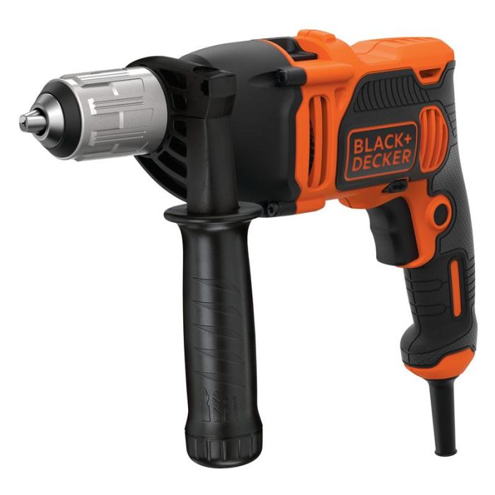 Black+Decker - Masina de gaurit cu percutie 850W, mandrina 13mm [BEH850K-QS]