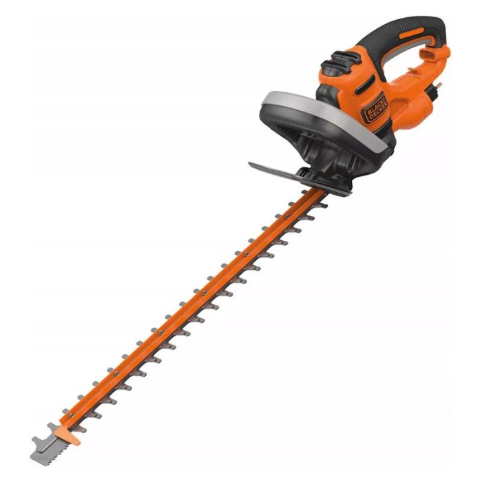 Black+Decker - Masina de tuns gardul viu 550W, 55cm, 22mm [BEHTS455-QS]