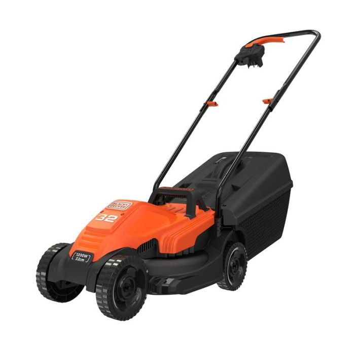 Black+Decker - Masina de tuns iarba, 32CM, 1200W [BEMW451-QS]