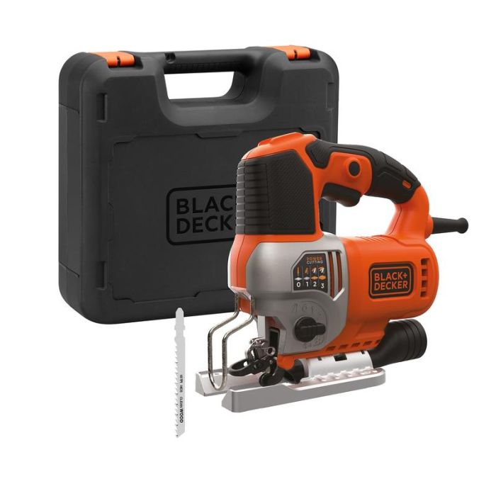 Black+Decker - Fierastrau vertical 650W, 3100rpm [BES610-QS]