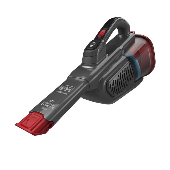 Black+Decker - Aspirator de mana pentru masina 12V 1.5Ah [BHHV315J-QW]