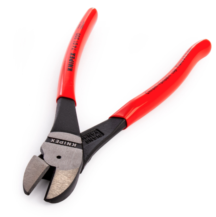 KNIPEX - Cleste sfic cu parghie mare 200 mm, blister [7401200SB]