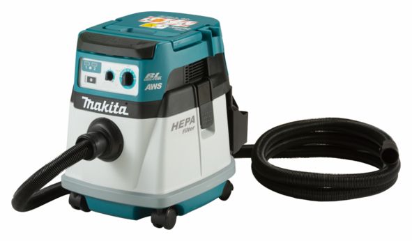 Makita - Aspirator 15L compatibil cu acumulator Li-Ion LXT 2x18V, conectare wireless [DVC157LZX3]