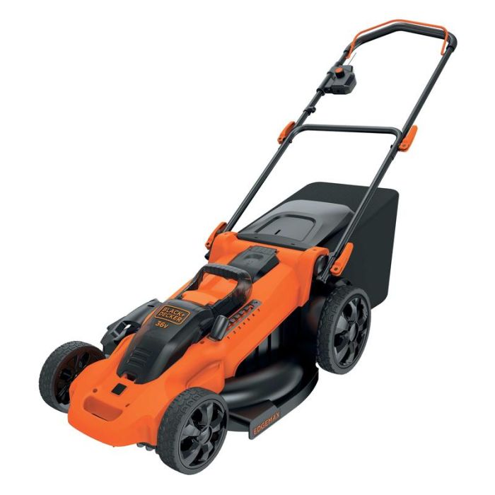 Black+Decker - Masina de tuns iarba Autosense 36V [CLMA4820L2-QW]