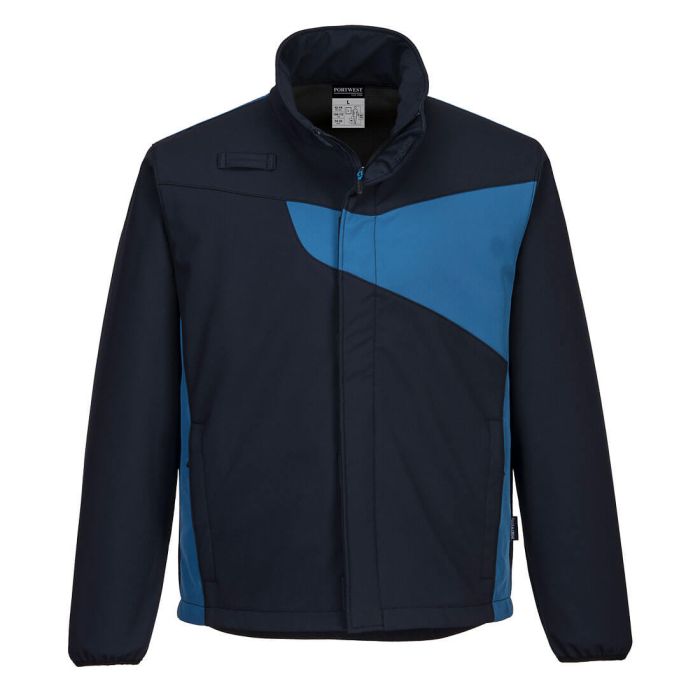 PORTWEST - Jacheta Softshell, bleumarin/albastru royal, mas. L [PW271NRR-L]