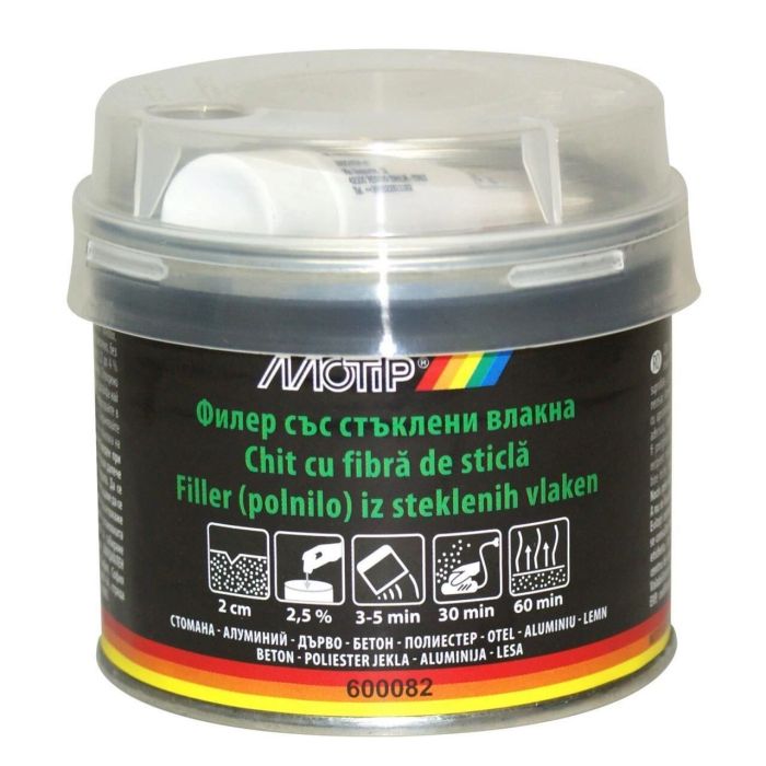 Motip - Chit cu fibra de sticla M600082, 250g [382406]