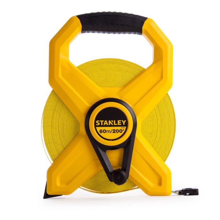 STANLEY - Ruleta deschisa POWERWINDER cu banda din fibra de sticla 60m/200' [2-34-794]