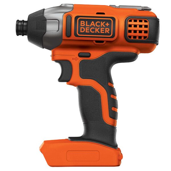 Black+Decker - Masina de insurubat cu impact 155Nm, Hex 1/4", 18V, fara acumulator si incarcator [BDCIM18N-XJ]