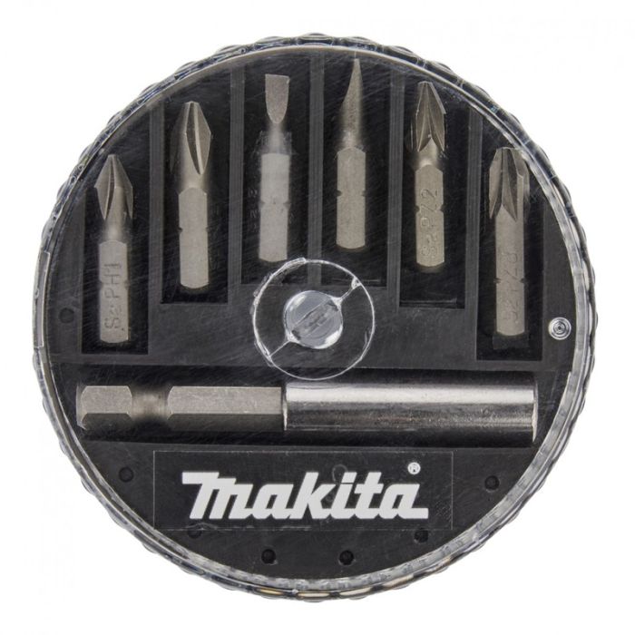 Makita - Trusa biti 25mm PH1, PH2, SL3, SL5, PZ2, PZ3, 7 piese  [D-73271]