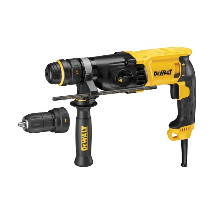 DeWALT - Ciocan rotopercutor SDS Plus 230V, 800W, 2.8 J, 26mm, 3kg, TSTAK + accesorii [D25134KP-QS]