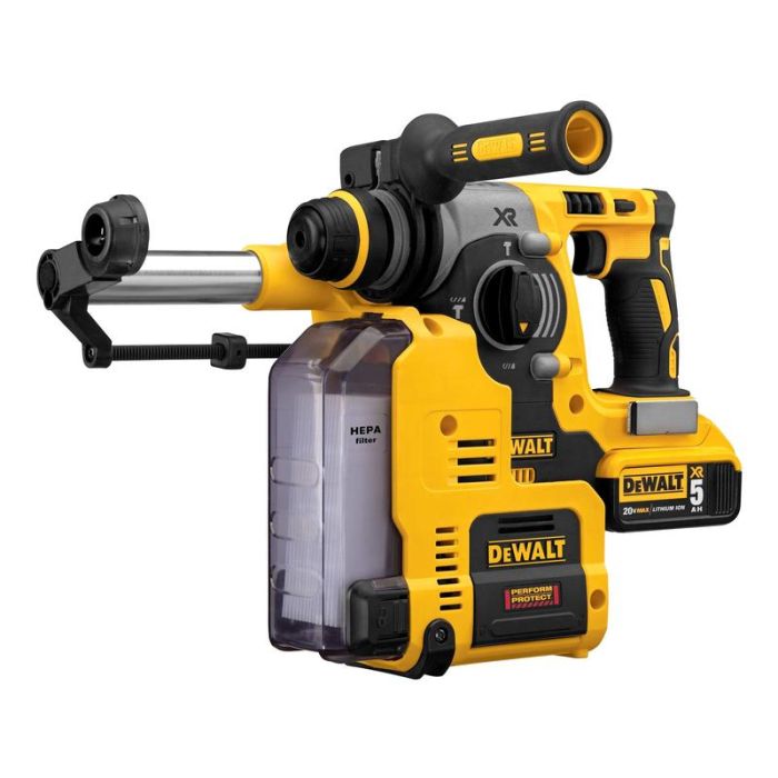 DeWALT - Sistem extragere praf pentru ciocane rotopercutoare cu acumulator de 18V [D25303DH-XJ]