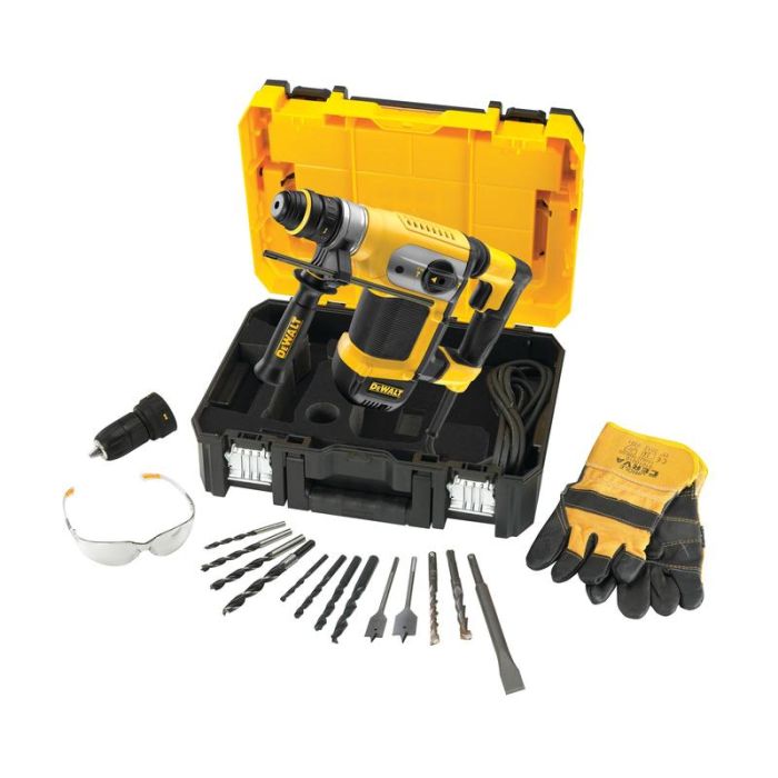 DeWALT - Ciocan rotopercutor SDS-Plus, 32mm cu madrina interschimbabila [D25417KT-QS]