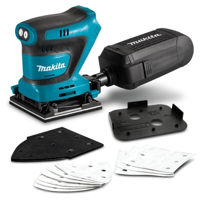 Makita - Masina de slefuit 114x140mm compatibila cu acumulator Li-Ion 18V LXT [DBO480Z]