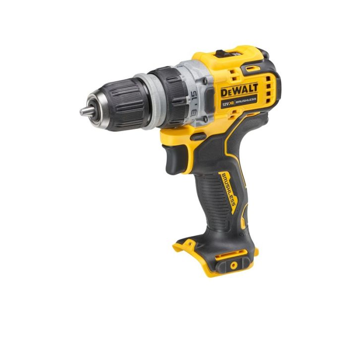 DeWALT - Masina de gaurit si insurubat cu cap interschimbabil 57Nm, 12V, fara acumulator si incarcator [DCD703NT-XJ]