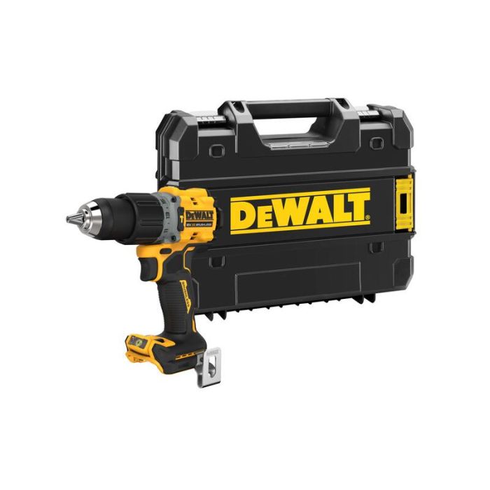 DeWALT - Masina de gaurit si insurubat cu percutie 90Nm, 18V, fara acumulator si incarcator [DCD805NT-XJ]