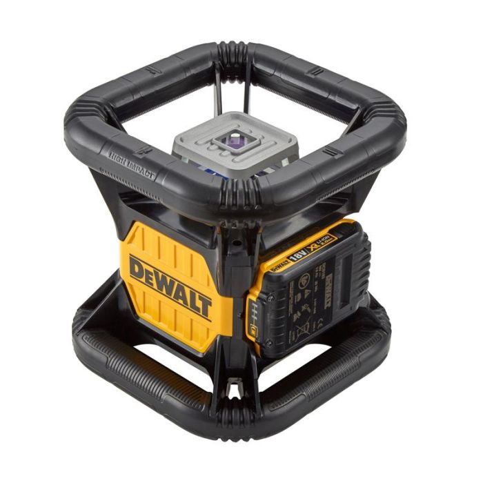 DeWALT - Nivela laser rotativa, fascicul rosu, cu acumulator 18 V [DCE079D1R-QW]