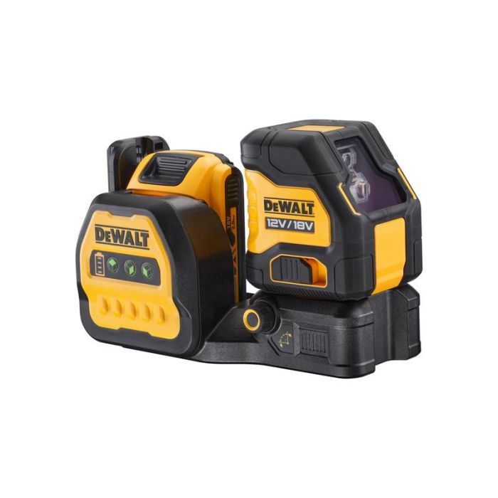 DeWALT - Nivela laser in cruce, autonivelanta, 10.8 V, fascicul verde, carlig magnetic [DCE088D1G-QW]