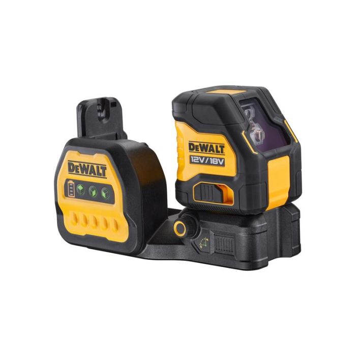 DeWALT - Nivela laser cu linii verzi, compatibila cu acumulatori, 12/18V, 30m/50m   [DCE088NG18-XJ]