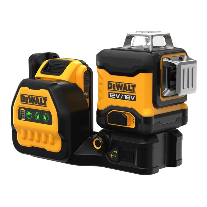 DeWALT - Nivela laser 3 linii cu fascicul verde 18V, 1x2.0Ah [DCE089D1G18-QW]