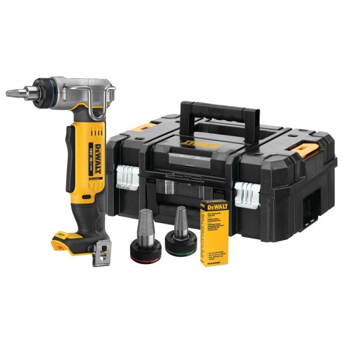 DeWALT - Masina pentru expandat tevi PEX 3/8", 1", fara acumulatori si incarcator, TSTAK [DCE400NT-XJ]