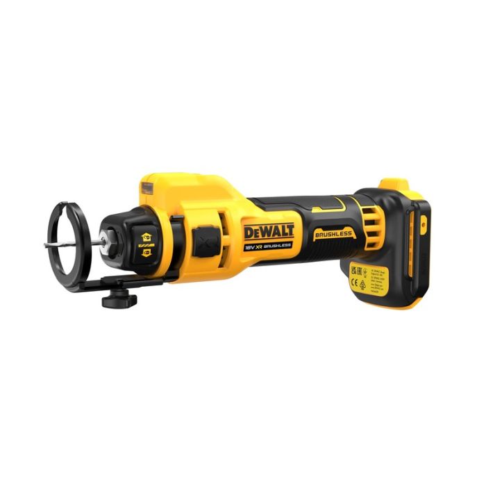 DeWALT - Masina de decupat gips-carton, 26000 RPM, compatibila cu acumulator 18V [DCE555N-XJ]