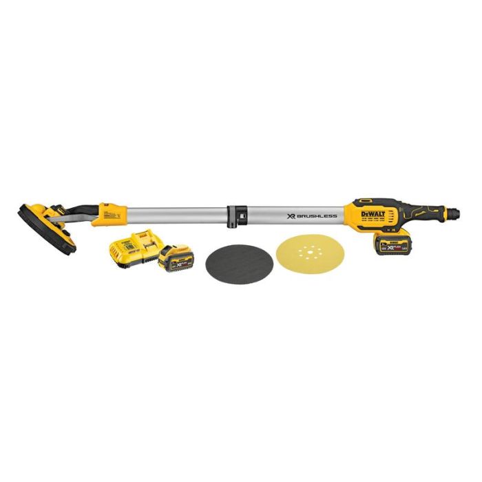 DeWALT - Masina de slefuit pereti 18V XR cu 2 acumulatori de 6 Ah [DCE800T2-QW]