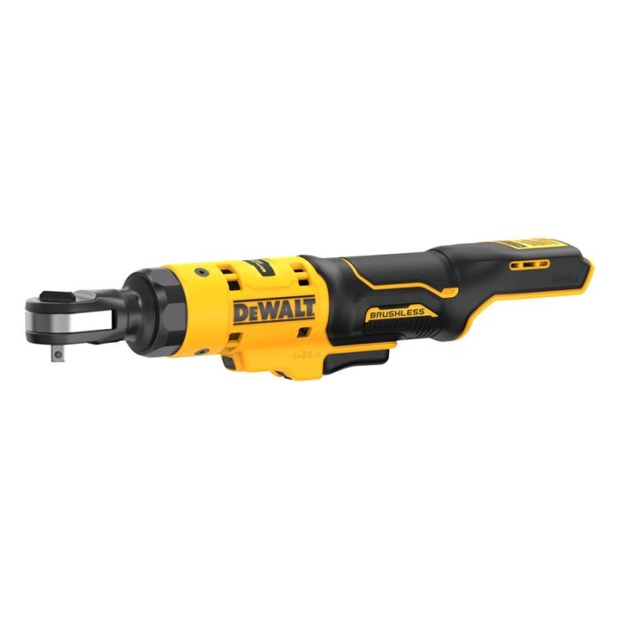 DeWALT - Antrenor cu clichet 1/4", 54Nm, 12V, fara acumulator si incarcator [DCF504N-XJ]