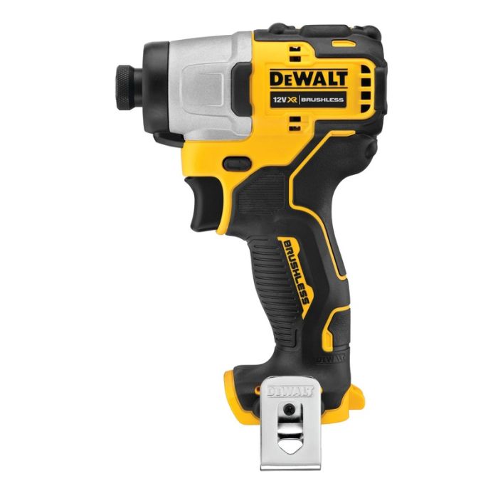 DeWALT - Masina de insurubat cu impact 165Nm, Hex 1/4", 12V, fara acumulator si incarcator  [DCF801N-XJ]