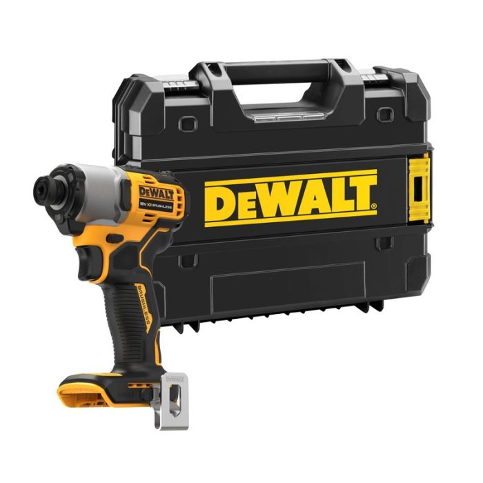 DeWALT - Masina de insurubat cu impact 192Nm, Hex 1/4", 18V, fara acumulator si incarcator, valiza [DCF840NT-XJ]