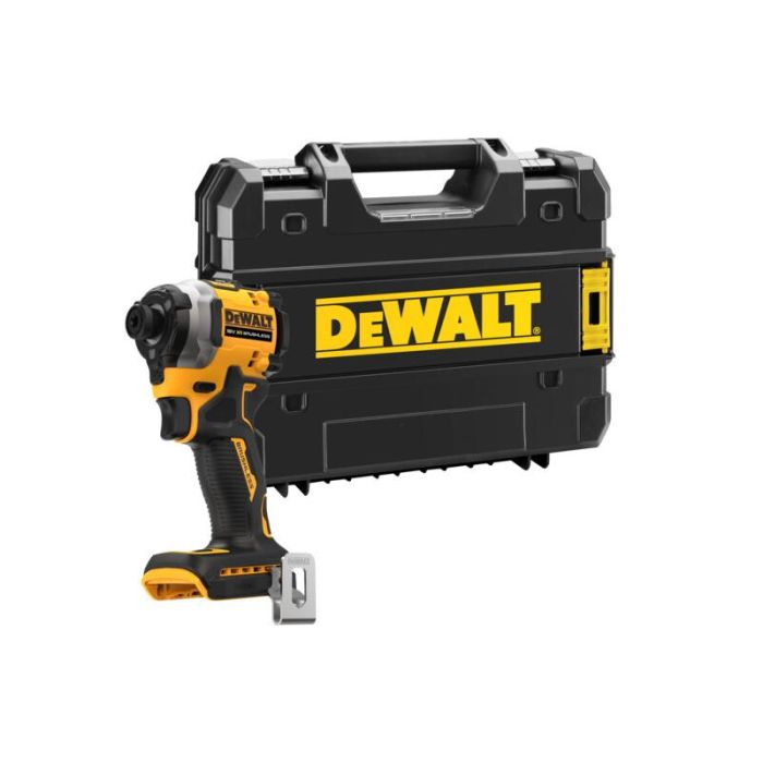 DeWALT - Masina de insurubat cu impact 206Nm, Hex 1/4", 18V, fara acumulator si incarcator, valiza [DCF850NT-XJ]